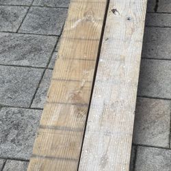 (2) 2 X 10 X 8’ Scaffolding Planks/Wood Boards