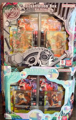 One piece illustration boxes