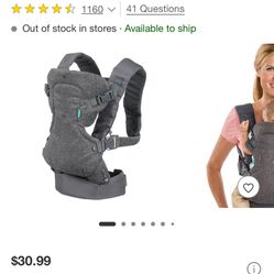 Infantino flip baby carrier