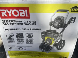 Ryobi 3200psi pressure washer
