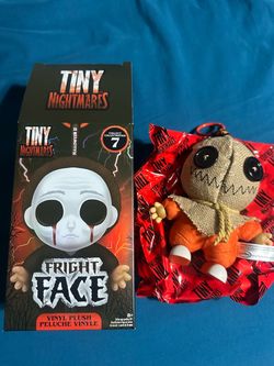 Tiny nightmares plush keychain