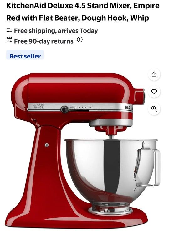 KitchenAid Standing Mixer 4.5
