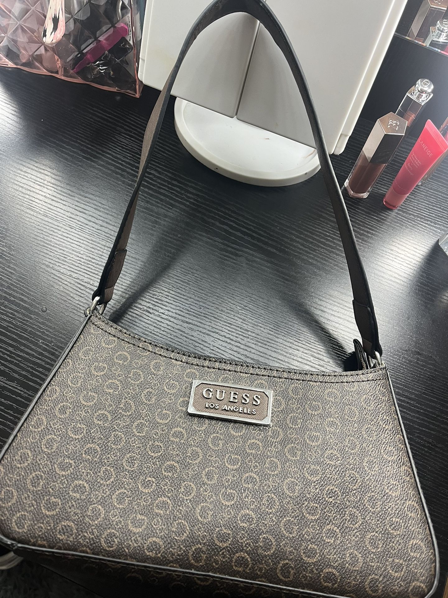 Brown Guess Shoulder Bag