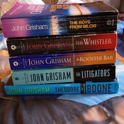 John Grisham Lovers - Five Of His Books
