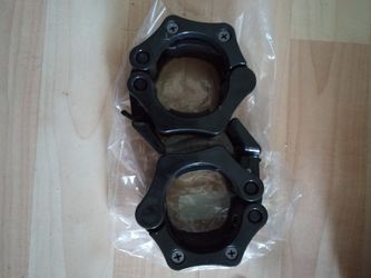 New olympic barbell clamps