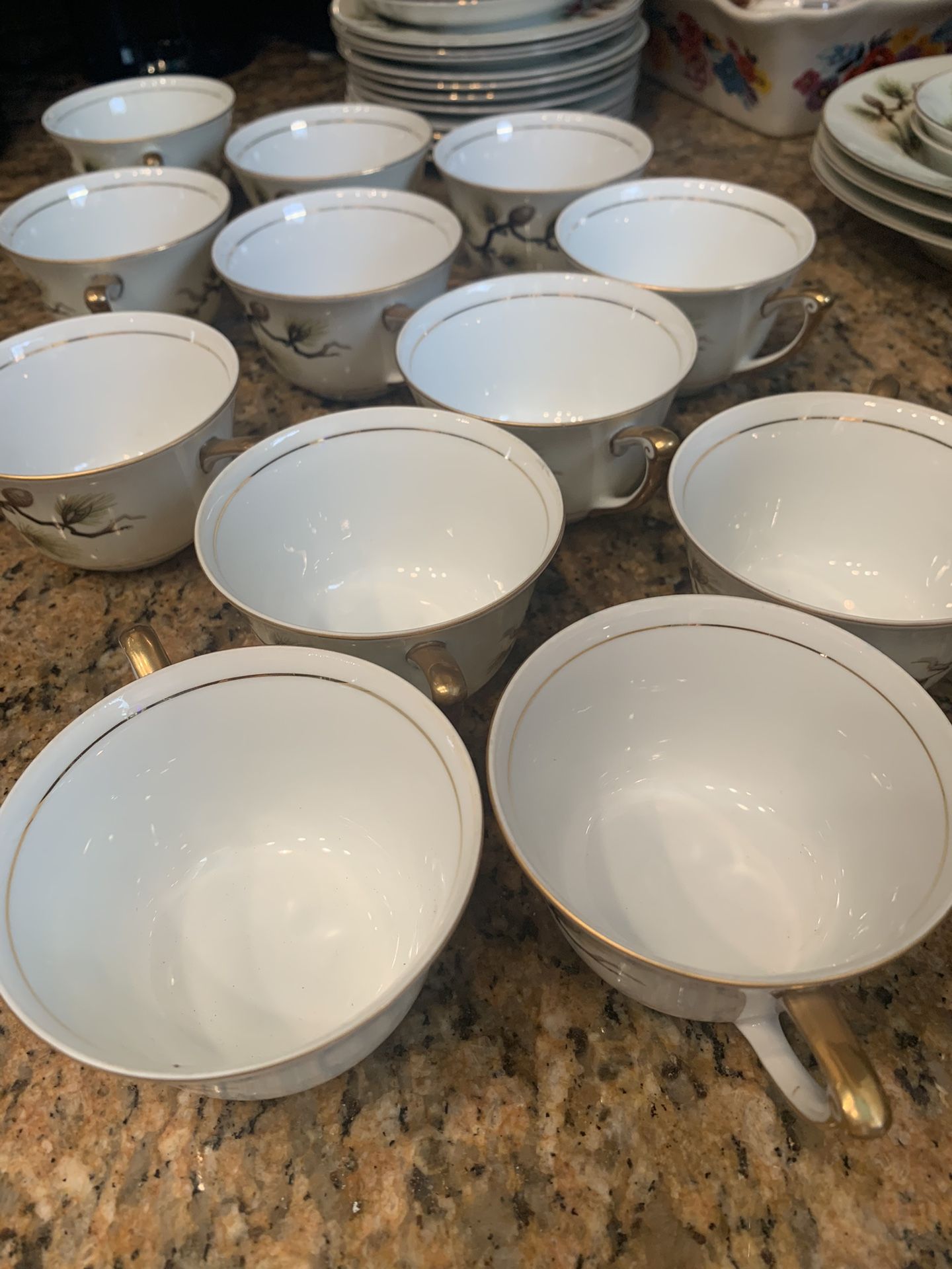 Dishes , Shasta Pine Cones