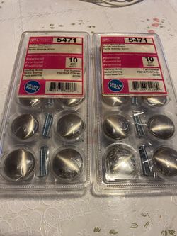 Liberty Hardware 1-1/4” Round Nickel Knobs