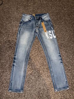 Ksubi blue wash denim