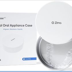 Brand New Retainer, Nightguard, Aligner Case. Metal Retainer Case with Vent Holes. Travel Essentials.