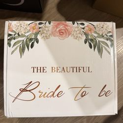 Bride to Be Gift,12 Piece Valentine‘s Engagement, Bridal Shower, Bachelorette & Wedding Gift Box for the Bride.The Perfect Gift from Friends, Elders,f