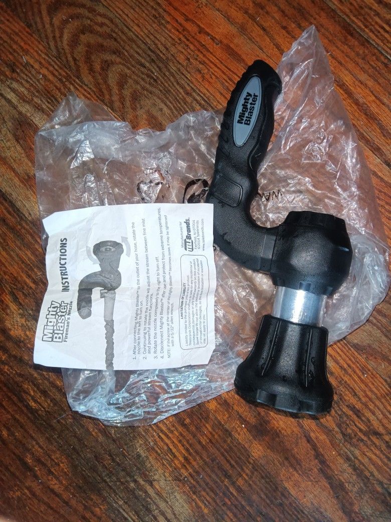 Mighty blast hose nozzle