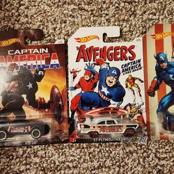 HOT WHEELS CAPTAIN AMERICA COLLECTION