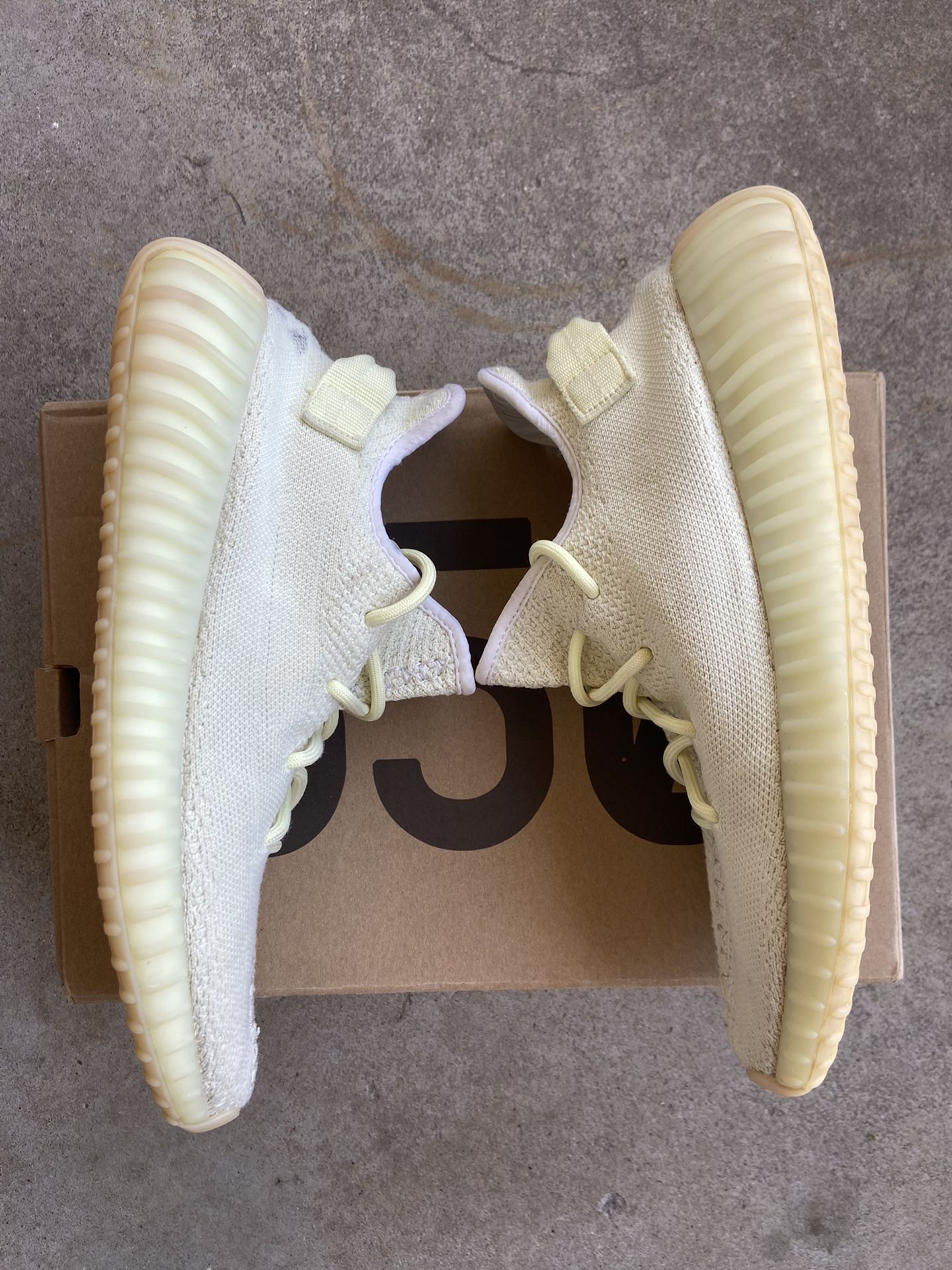 Yeezy 350 boost butters size 10 rep box