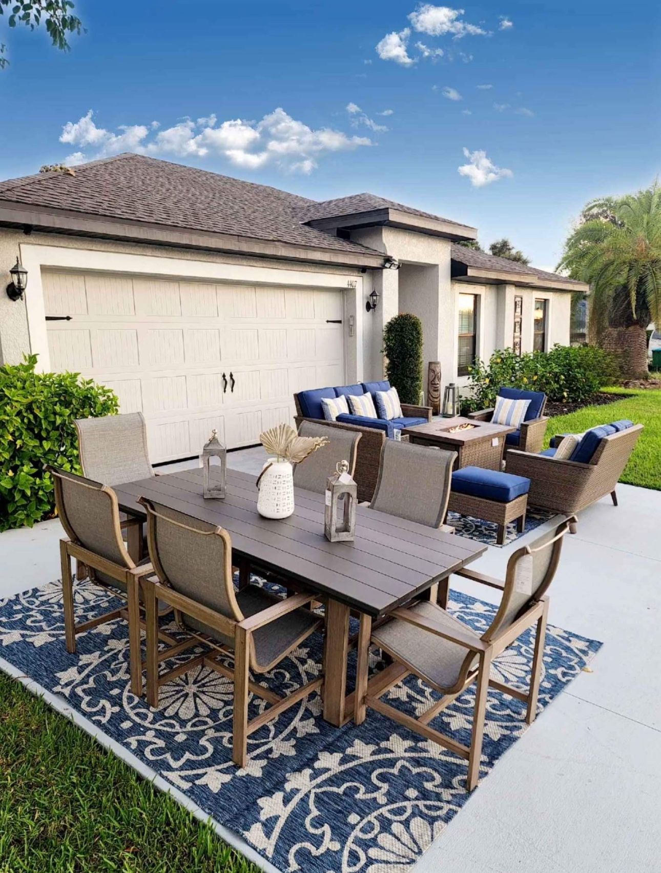 Superb 20 piece HUGH QUALITY AGIO OUTDURA furniture collection