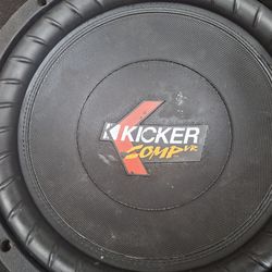 ONE SPEAKER UNA BOSINA KICKER DOBLE BOBINA 12 INCHES GOOD CONDICIÓN ABLO ESPAÑOL