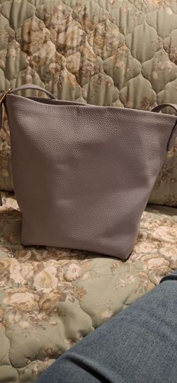 Purse Bucket Style Grayish