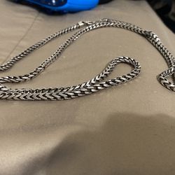 Stainless Steal Ring And Chain