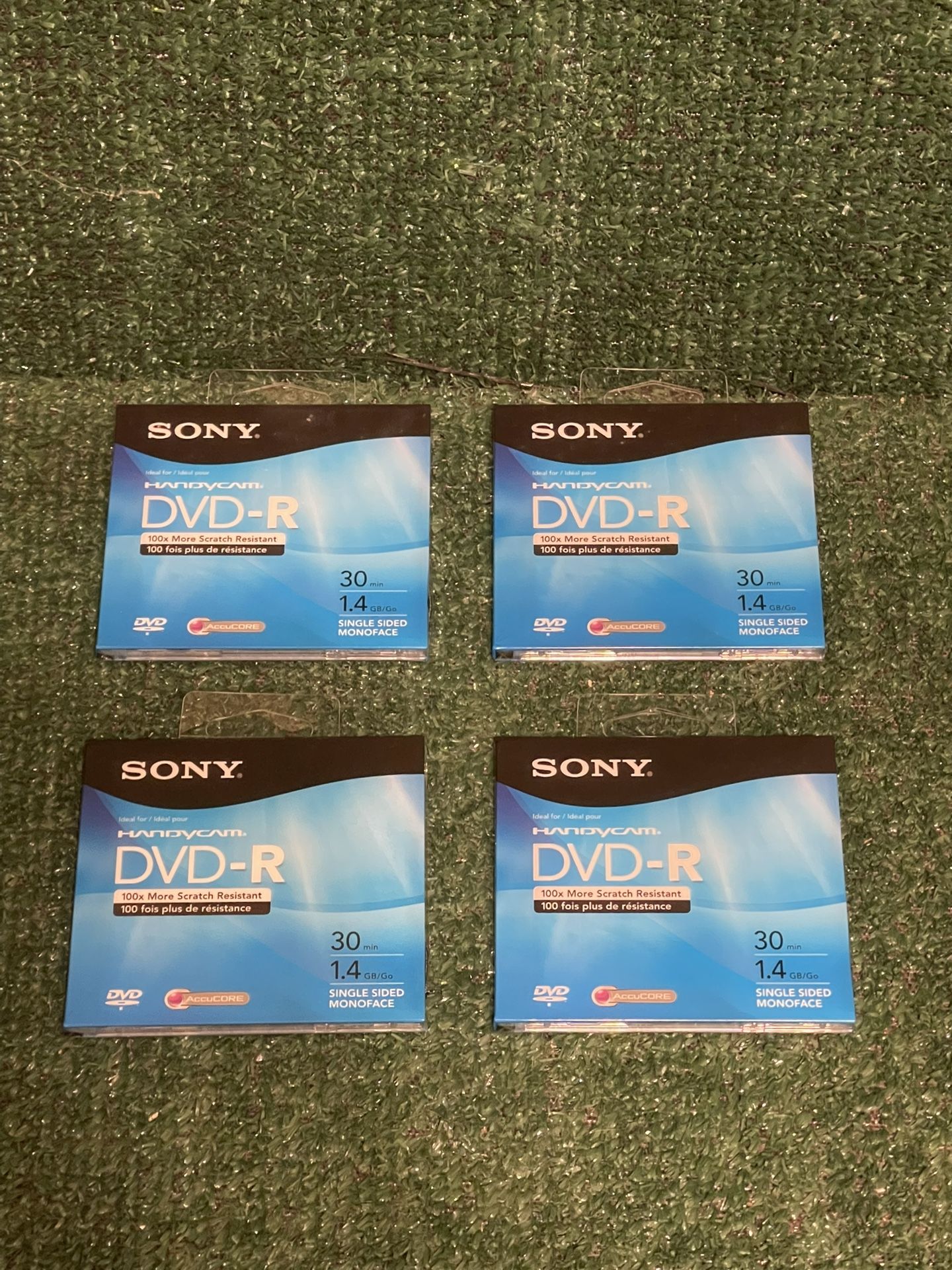 Sony 3DMR30R1H DVD-R Discs ( 4 Pack) Lot Of 4 New Sealed. Fast Shipping!