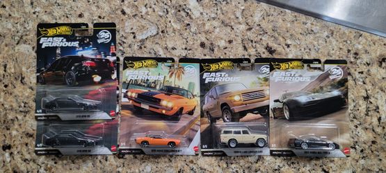 Hot Wheels Fast & Furious 25th Anniversary Premium Set