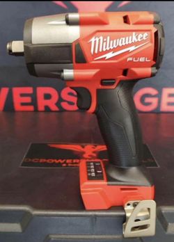 Milwaukee m18 fuel 1/2" mid range impact wrench firm price