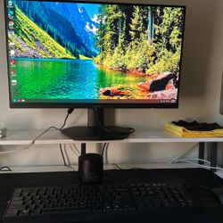 MSI Monitor And Lenovo Computer Bundle 