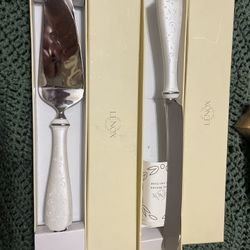 Lenox Wedding Cake Knife Set 