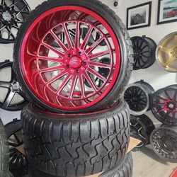 24x14 Black Friday Deal With Tires