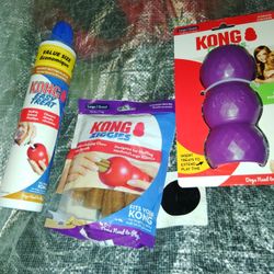 Kong And Chuckit Dog Toys 