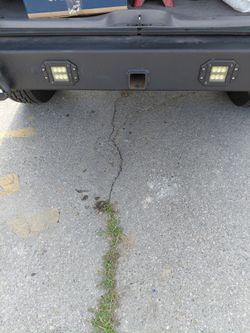 Jeep cherokee bumper