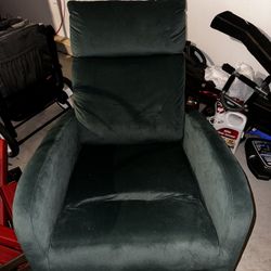 Hunter Green Rocking Chair 