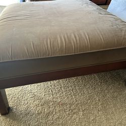 Solid Wood Ottoman