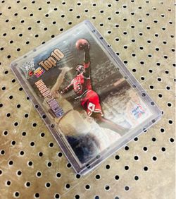 CHICAGO BULLS Michael Jordan “Top 10” Basketball Card