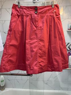 Merona Skirt Red Size 8