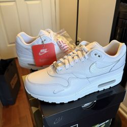 Supreme Air Max 1 White Size 9