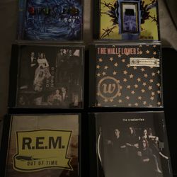 6 CD’s-DuranDuran, Cranberries, Wallflowers, REM, Deep Blue Something , Erasure