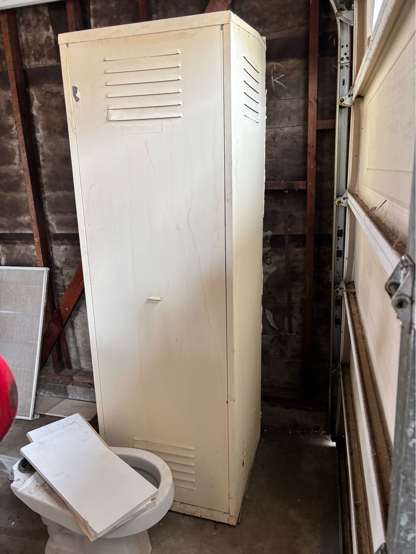 Water heater cabinet