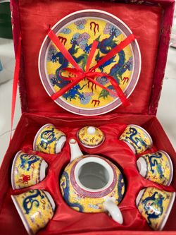 Brand New Vintage Chinese Kongfu Tea Porcelain Tea Set