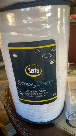 Serta 90x90 comforter