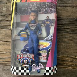 Barbie, 50 anniversary nascar 