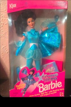 Kira Flashing Hero Barbie - 1995