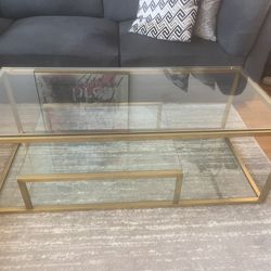 Sharp 2-tired coffee table