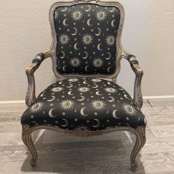 Ethan Allen Reupholstered Accent Achair 