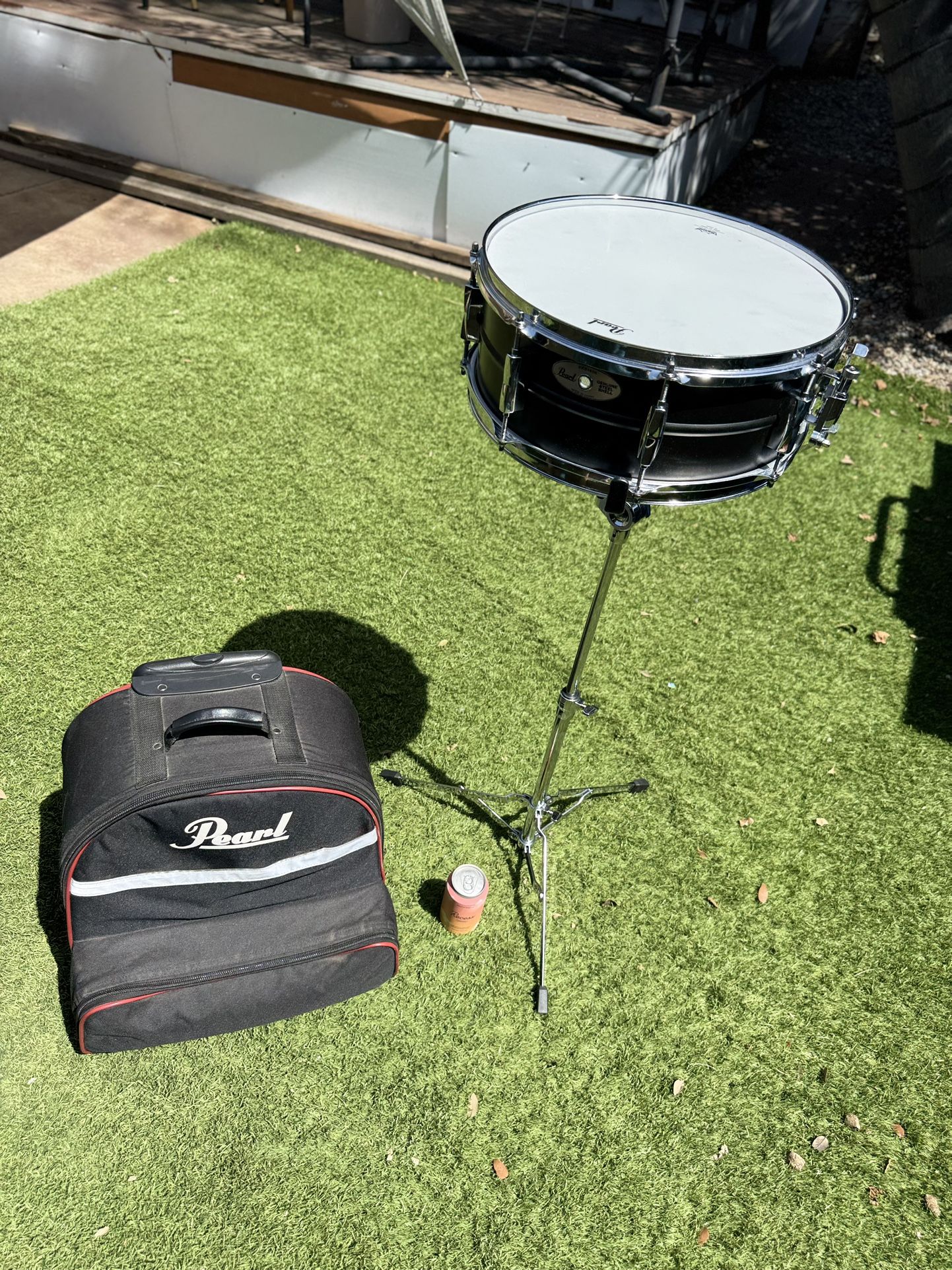 Pearl Snare Kit with Rolling Case