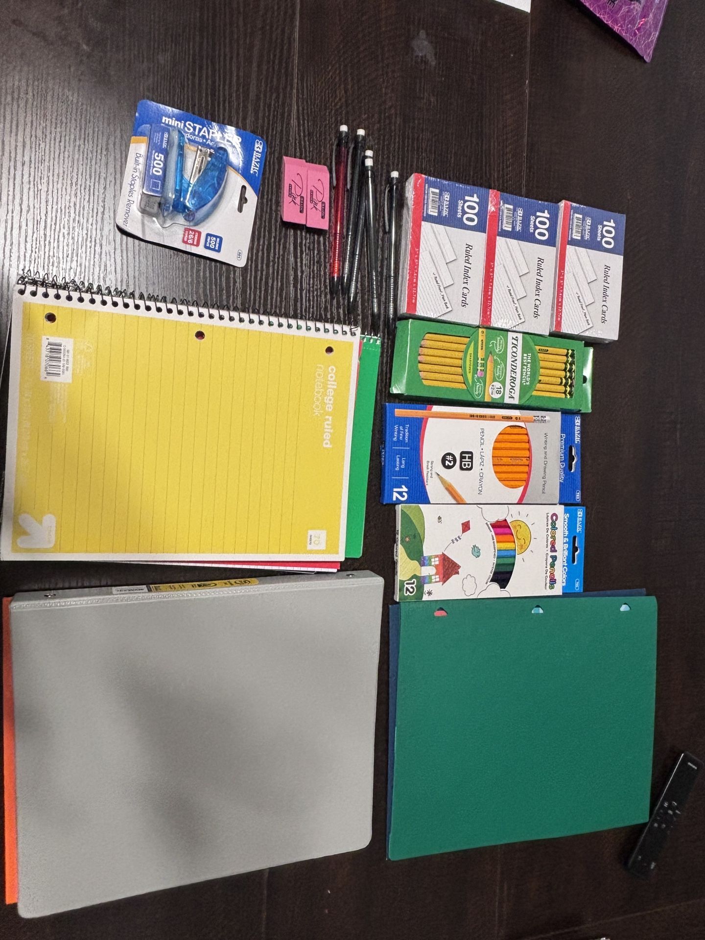 School Supplies!!