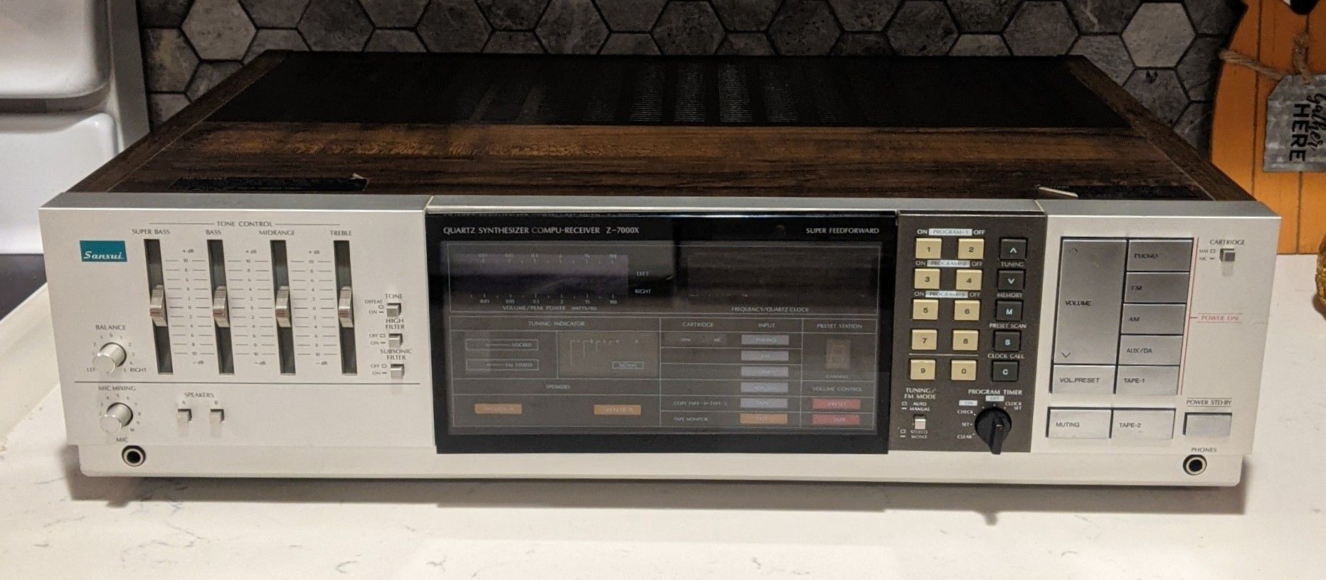 Vintage Sansui Z-7000X Stereo Receiver -Needs Serviced 