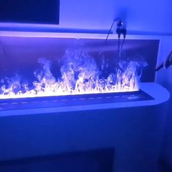 3D Atomized Water Vapor Fireplace