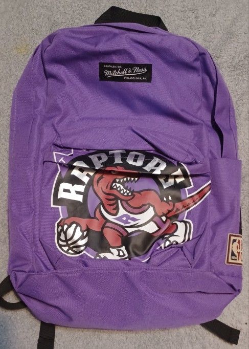 Toronto Raptors Backpack Mitchell And Ness No Tags New 