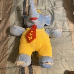 Bubble The Elephant  Plush Stuffed  Animal 14 Inch