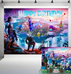 5x3 fortnite party backdrop