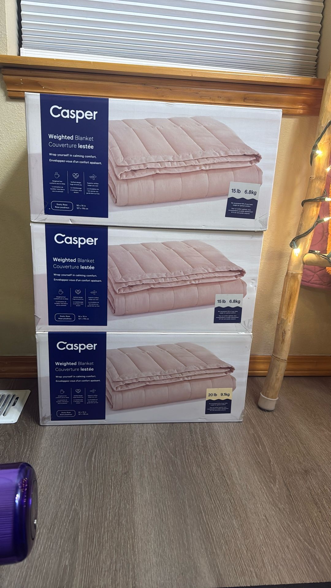 New Casper Weighted Blanket 